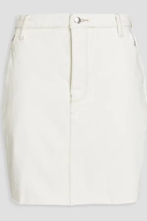 Alexander Wang Minirock aus Denim - Weiß - 23