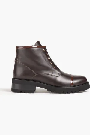 MALONE SOULIERS Bell Combat Boots aus Leder - Braun - EU 35
