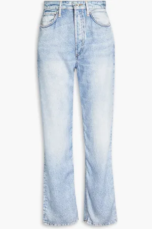 RAG&BONE Alex bedruckte Hose mit geradem Bein aus Tencel™ - Blau - 23