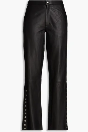 Envelope1976 Hose mit geradem Bein aus Leder - - FR 34