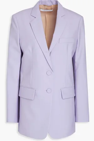 Another Tomorrow Blazer aus Woll-Crêpe - Lila - IT 38