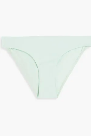 Bondi Born Nadia halbhohes Bikini-Höschen - Grün - UK 12
