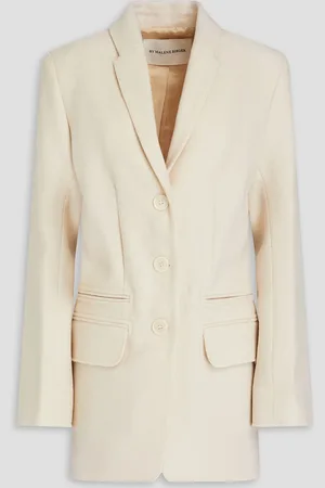 By Malene Birger Blazer aus Wollfilz - Weiß - DE 38
