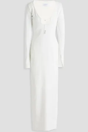 16Arlington Solaria Maxikleid aus Stretch-Crêpe - - UK 4