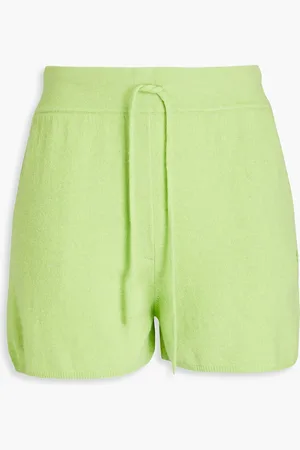 Loulou Studio Toran Shorts aus Kaschmir - Grün - M