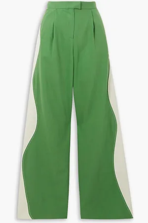 Ahluwalia Lagos Hose mit weitem Bein aus Lyocell-Twill und Stretch-Baumwolle - - UK 12