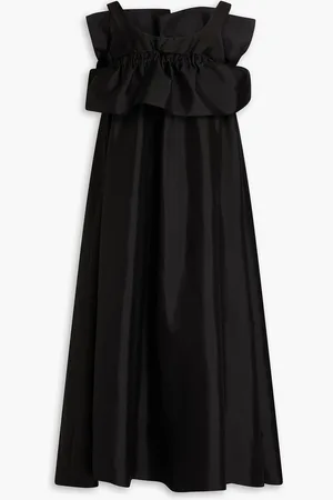 BITE Midikleid aus Seide mit Rüschen - - UK 14