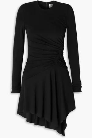 ALEXANDRE VAUTHIER Asymmetrisches Minikleid aus Crêpe mit Raffungen - - FR 40