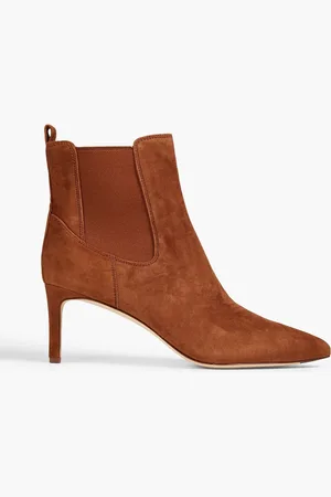 VERONICA BEARD Ankle Boots aus Veloursleder - - US 12