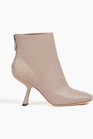 Nicholas Kirkwood Alba 90 Ankle Boots aus Leder - Neutral - EU 35
