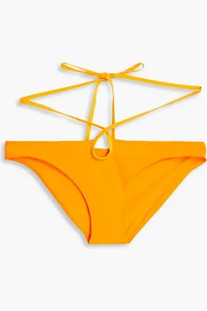 CHRISTOPHER ESBER Halbhohes Bikini-Höschen mit Schnürung - - UK 12