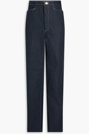 Thom Browne Jeans aus Denim mit Gürtel - Blau - 3