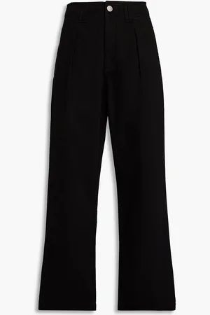 RAG&BONE Hoch sitzende Jeans mit geradem Bein und Falten - - 23