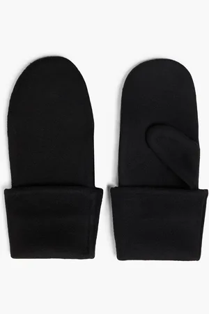 Totême Wool and cashmere-blend mittens - - XS/S