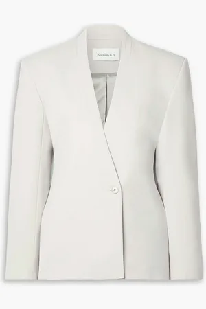 16Arlington Elinor Blazer aus Webstoff - Grau - UK 14