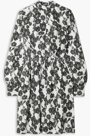 Jason Wu Minikleid aus Crêpe de Chine aus Seide mit floralem Print - - US 6