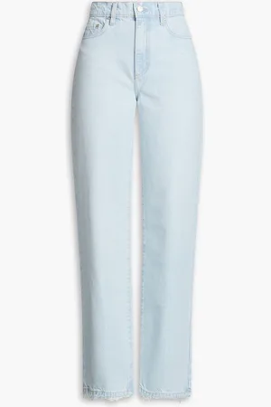 NOBODY DENIM Lou hoch sitzende Jeans mit geradem Bein - Blau - 24