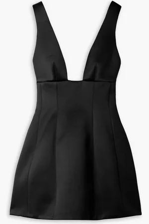 BRANDON MAXWELL Minikleid aus Seidensatin - - US 10