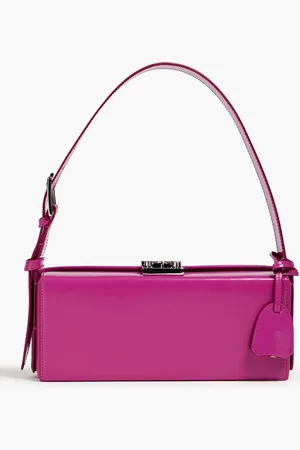 MARK CROSS Schultertasche aus Leder - Lila - OneSize