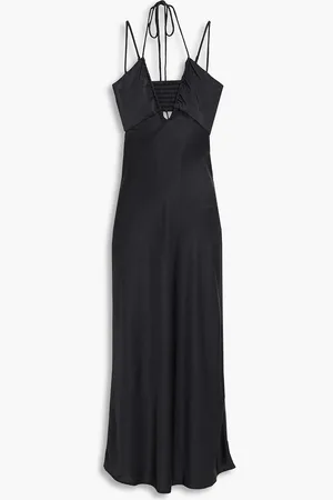 A.L.C. Sienna Midikleid aus Satin mit Cut-outs - - US 10