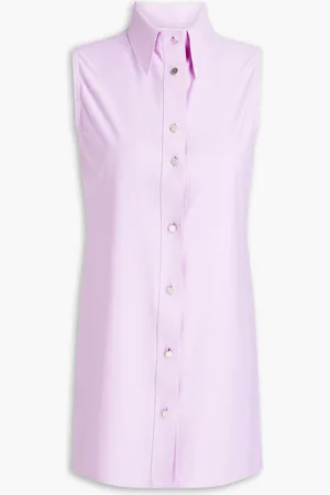 1017 ALYX 9SM Rea Hemdkleid in Minilänge aus Stretch-Material - Lila - IT 38