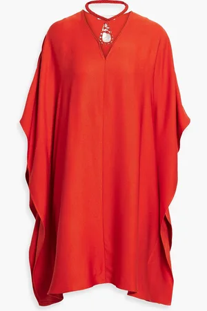 Chloé Drapiertes Minikleid aus Seide mit Verzierung - - FR 36