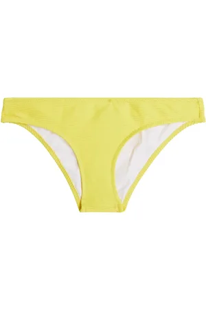 Heidi Klein Geripptes, halbhohes Bikini-Höschen - - S