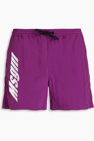 Msgm Kurze Badeshorts mit Print - - IT 52