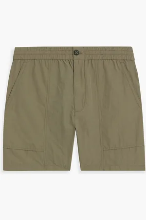 ALEX MILL Shorts aus Shell mit Tunnelzug - Grün - XL
