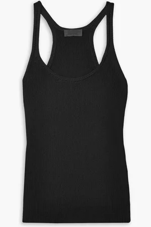 NILI LOTAN Caden Tanktop aus geripptem Biobaumwoll-Jersey - - L