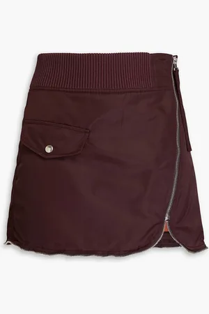 Helmut Lang Bomber Minirock aus Shell - - XS