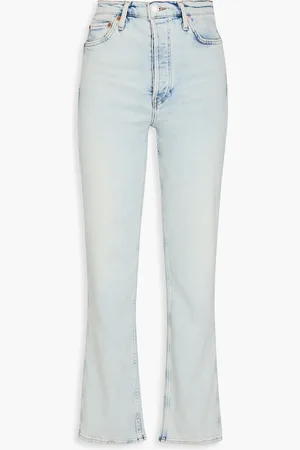 RE/DONE 90s hoch sitzende Jeans mit geradem Bein - Blau - 32