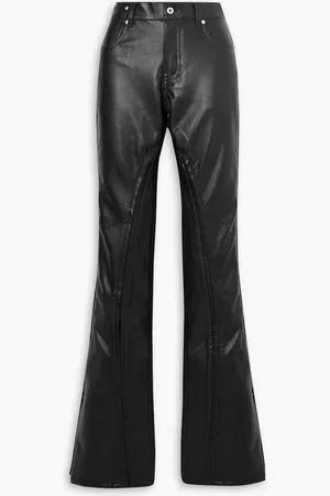 Y / PROJECT Wandelbare Hose mit geradem Bein aus Kunstleder - - FR 40