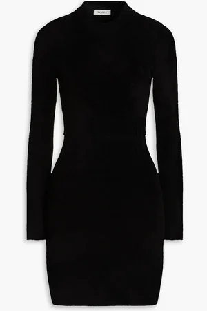 Sandro Minikleid aus Chenille mit Cut-outs - - FR 42