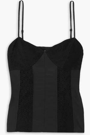 Jason Wu Top aus Häkelspitze und einer Baumwoll-Seidenmischung - - US 8