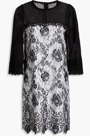 ANDREW GN Minikleid aus Chantilly-Spitze - - FR 38