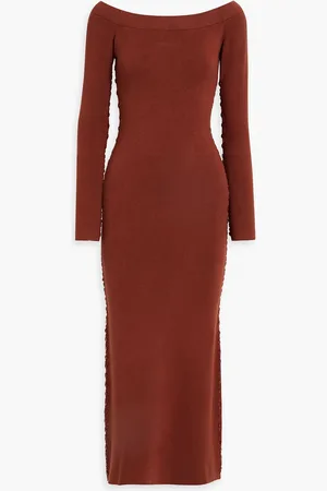 Altuzarra Midikleid aus Stretch-Strick - Rot - M