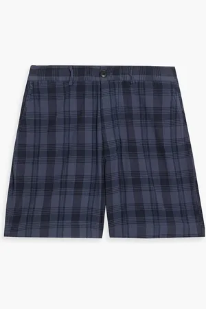 ALEX MILL Karierte Shorts aus Baumwolle - Blau - 28