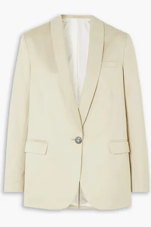 FORTELA Blaire Blazer aus Twill aus einer Baumwoll-Leinenmischung - Neutral - IT 44