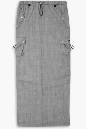 COPERNI Maxirock aus Wolle mit Glencheck-Muster - - FR 34