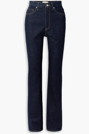 ULLA JOHNSON Agnes hoch sitzende Jeans mit geradem Bein - Blau - 25