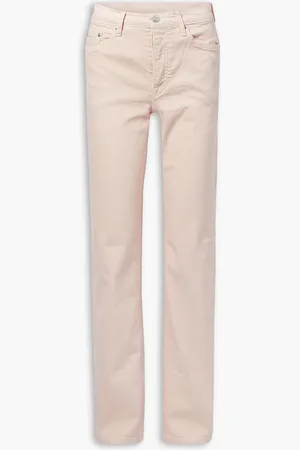 A.L.C. Edwin hoch sitzende Jeans mit geradem Bein - Pink - US 4