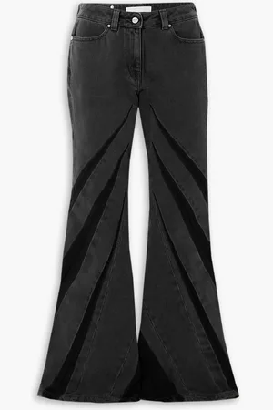 DION LEE Hoch sitzende Schlagjeans mit Einsätzen - - 29