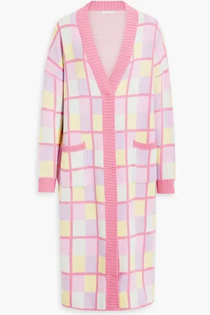 OLIVIA RUBIN Karierter Strickcardigan - - S