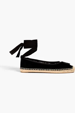 Tory Burch Minnie Espadrilles aus Veloursleder - - US 5