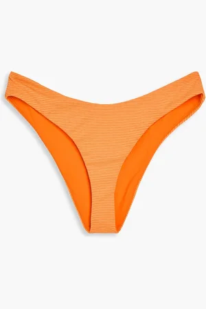 Mara Hoffman Cece tief sitzendes geripptes Bikini-Höschen - - S