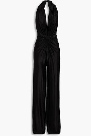 Costarellos Neckholder-Jumpsuit aus Jersey mit Twist-Detail - - DE 40