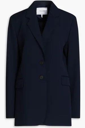 Frame Blazer aus Webstoff - Blau - XS