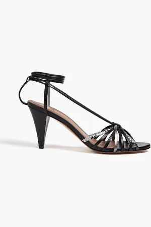 Bash Chiara Sandalen aus Leder mit Knotendetail - - EU 36