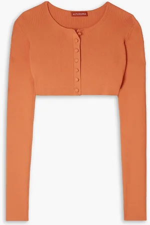 Altuzarra Blazar Cropped Cardigan aus Rippstrick - - M